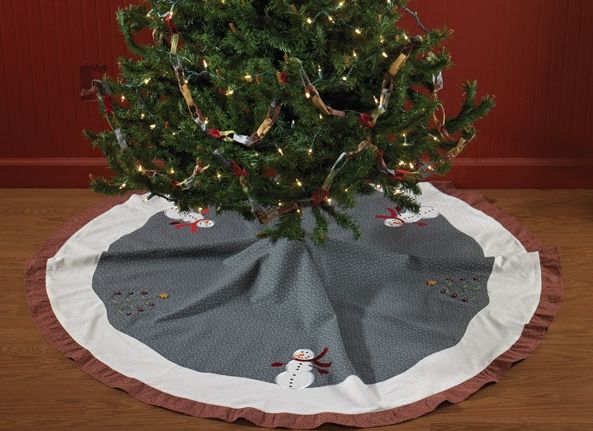 Winter Magic Christmas Tree Skirt