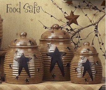 Star kitchen canister set