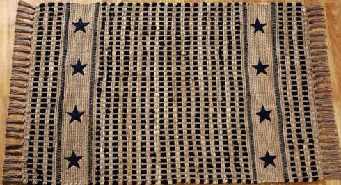 vintage-star-black-cotton-woven-rug